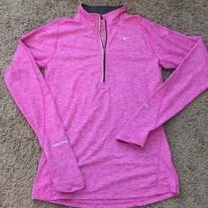 Nike Dri-fit long sleeve Women's pink pullover
